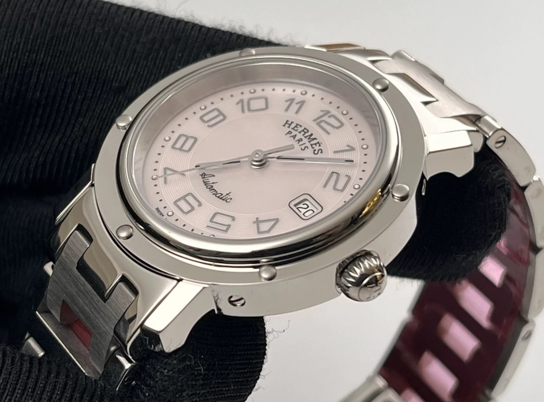 HERMES CLIPPER AUTOMATIC WATCH - 4