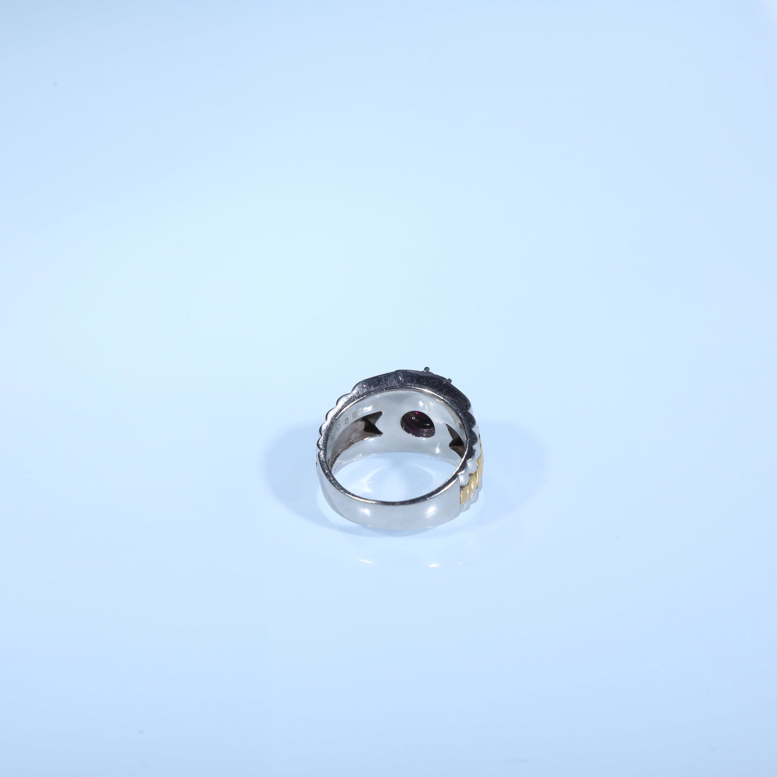 18K GOLD RUBY AND DIAMOND - 4