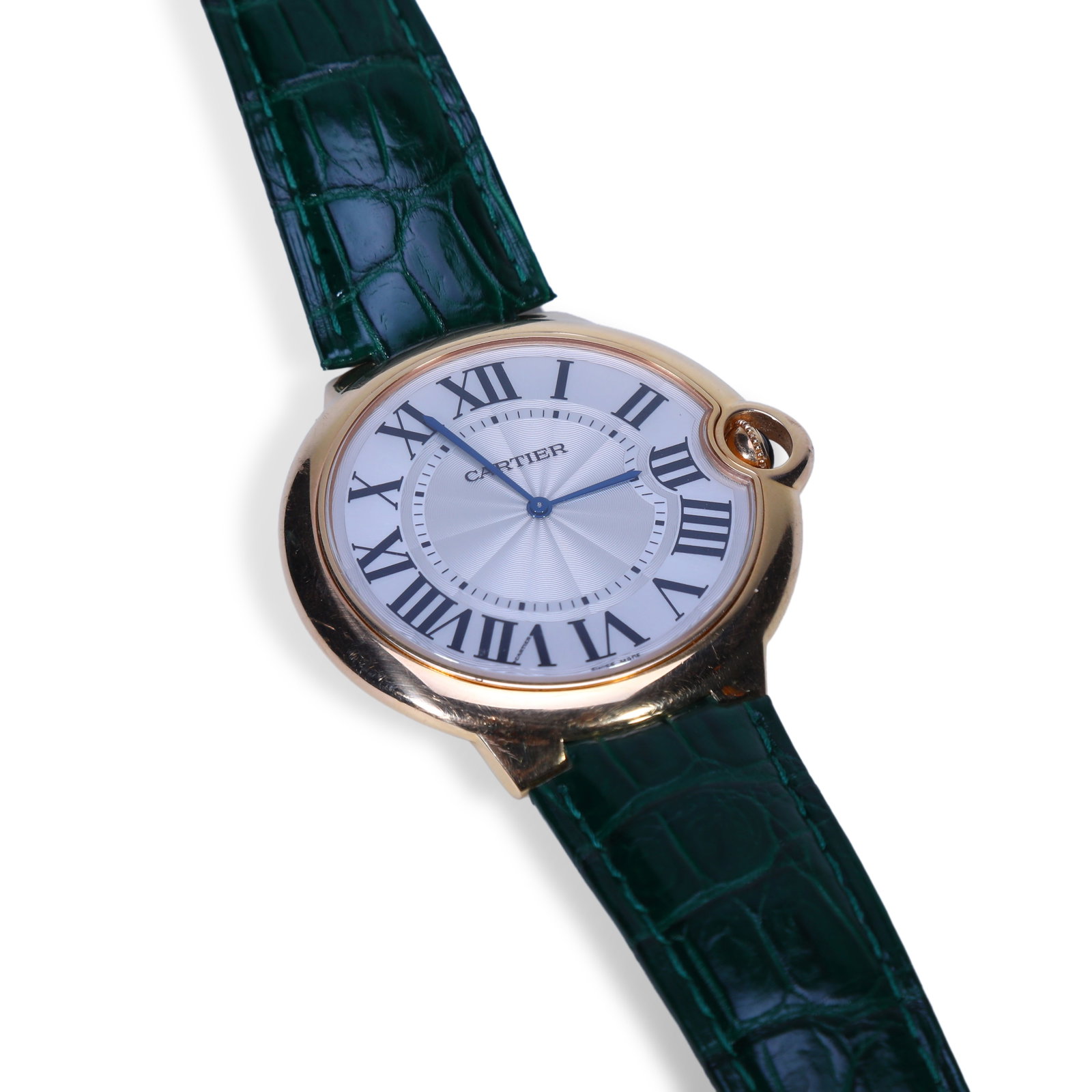 CARTIER BALLON BLEU DE CARTIER 18K ROSE GOLD WATCH: Name Cartier Ballon Bleu de Cartier 18K Rose Gold Watch Dimensions D:46mm