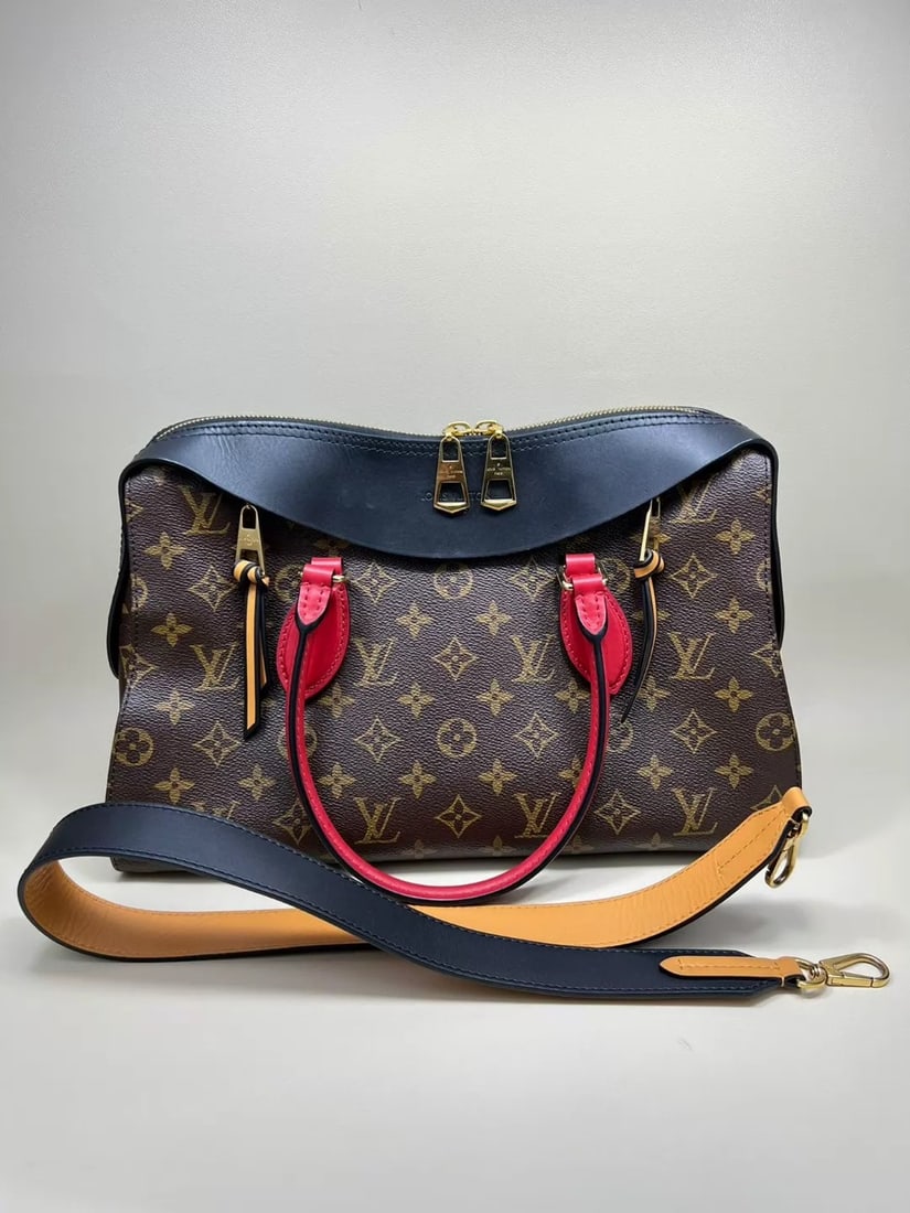 LOUIS VUITTON TUILERIES MONOGRAM CANVAS HANDBAG: Name Louis Vuitton Tuileries Monogram Canvas Handbag Dimensions