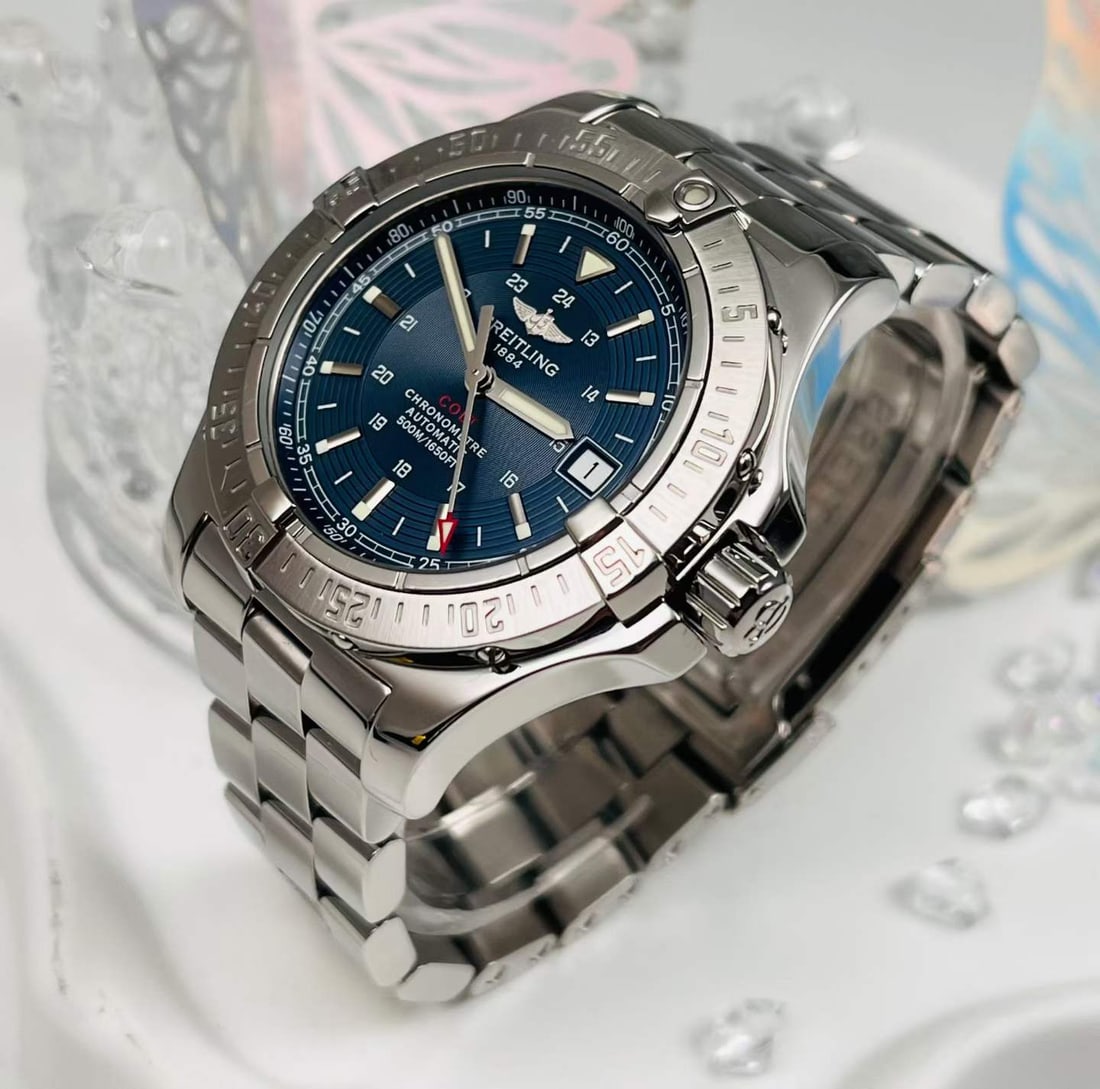 BREITLING AVENGER II GMT MEN'S WATCH: Name Breitling Avenger II GMT Men's Watch Dimensions