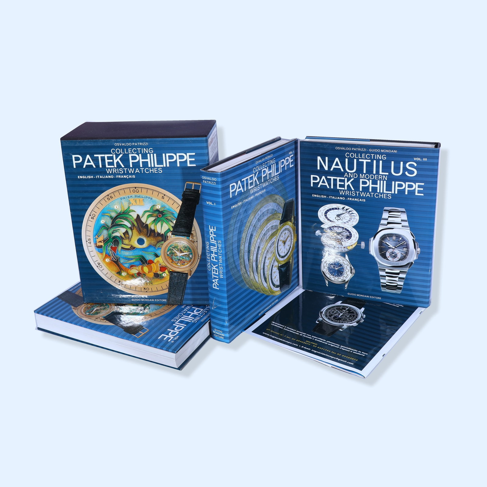 THE COMPLETE CATALOGUE OF PATEK PHILIPPE WRISTWATCHES: Name The Complete Catalogue of Patek Philippe Wristwatches Dimensions The Complete Collection of Patek Philippe Watches is published by a renowned Italian publishing house and compiled by a distinguis
