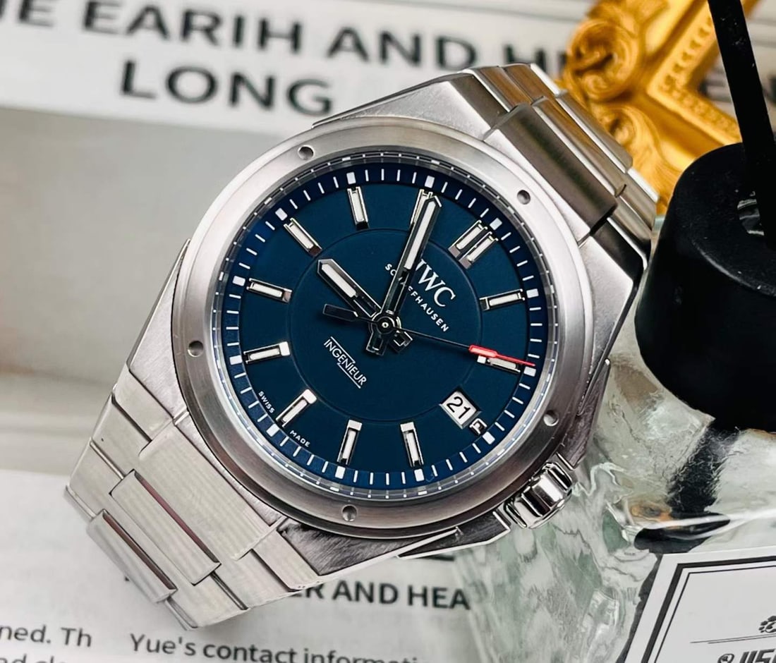 IWC INGENIEUR LAUREUS SPECIAL EDITION MEN'S WATCH WITH BLUE DIAL: Name IWC Ingenieur Laureus Special Edition Men's Watch with Blue Dial Dimensions Limited edition of 1,500 pieces worldwide