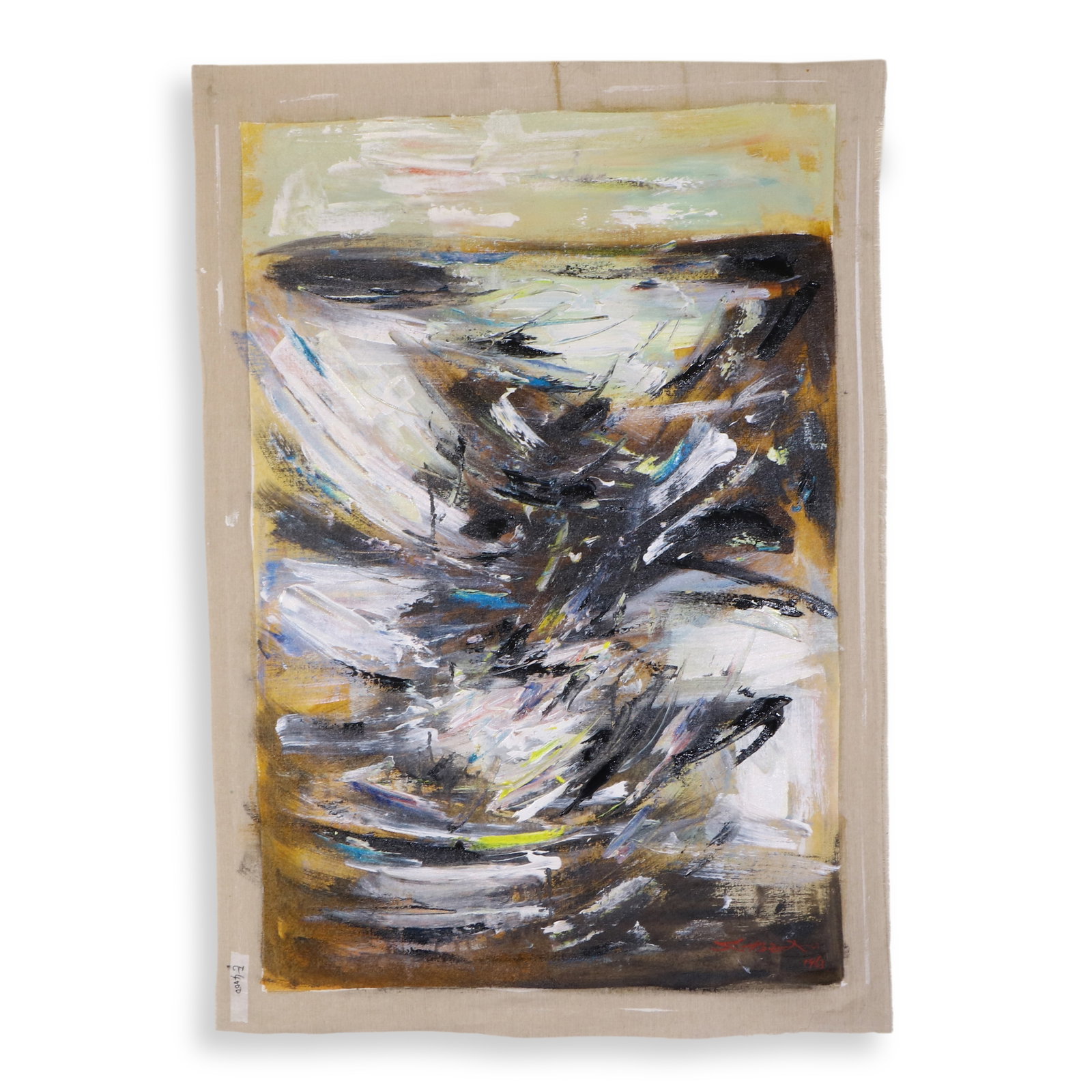 ZAO WOU-KI UNTITLED OIL ON CANVAS: Name Zao Wou-KiUntitledoil on canvas Dimensions