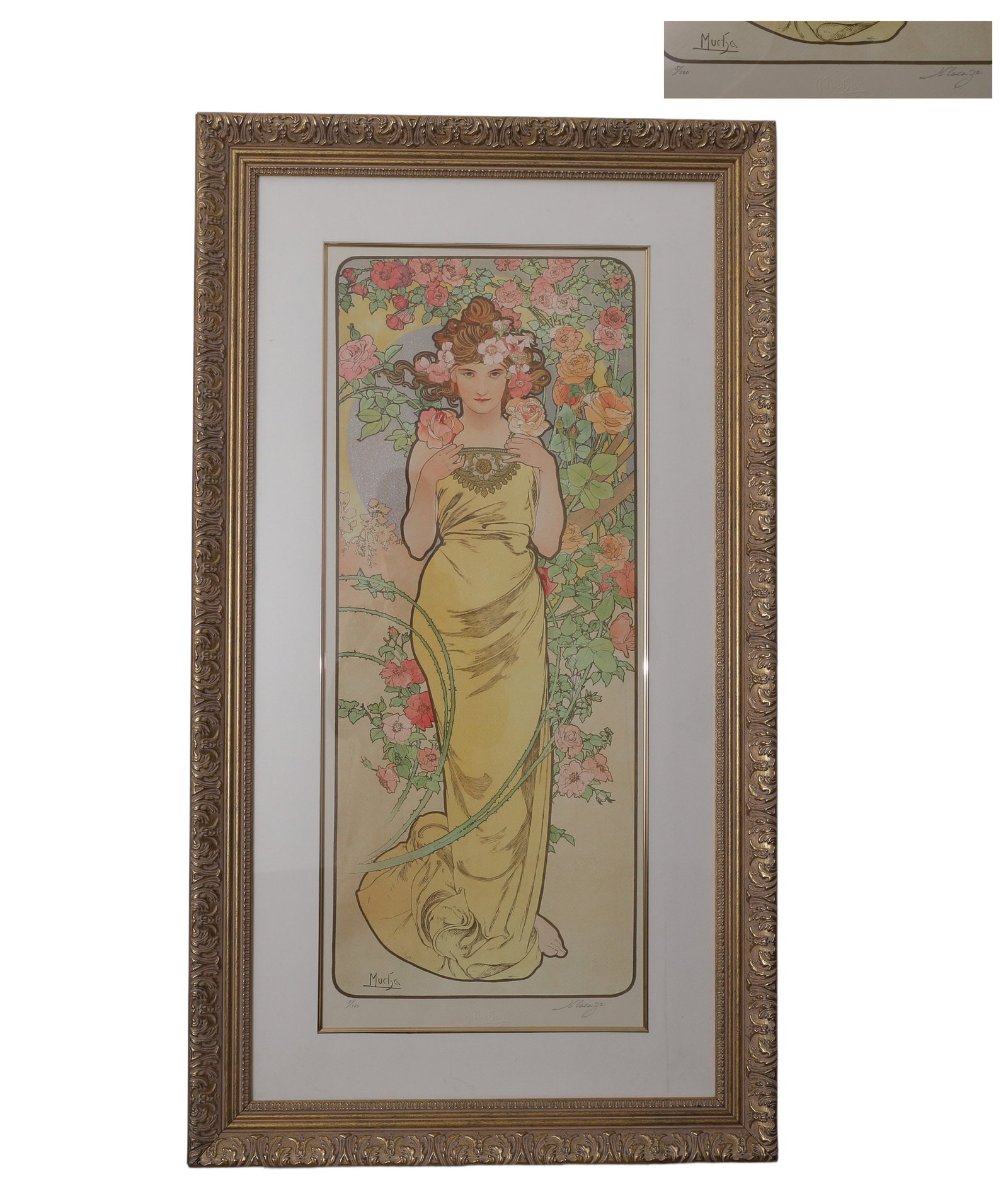 ALFONS (ALPHONSE) MARIA MUCHA, (CZECH, 1860-1939), NUMBERED PRINT (1 of 6)