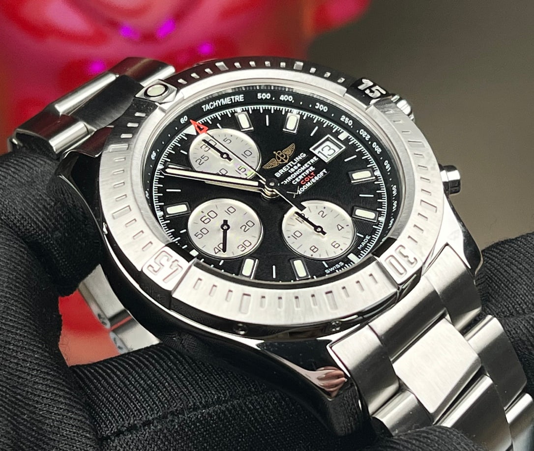 BREITLING PANDA DIAL WATCH - 6