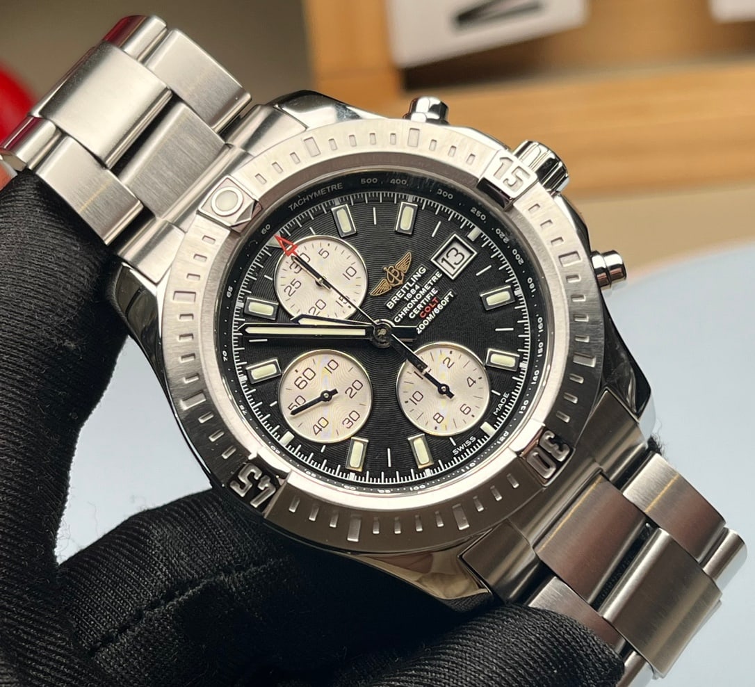 BREITLING PANDA DIAL WATCH - 7