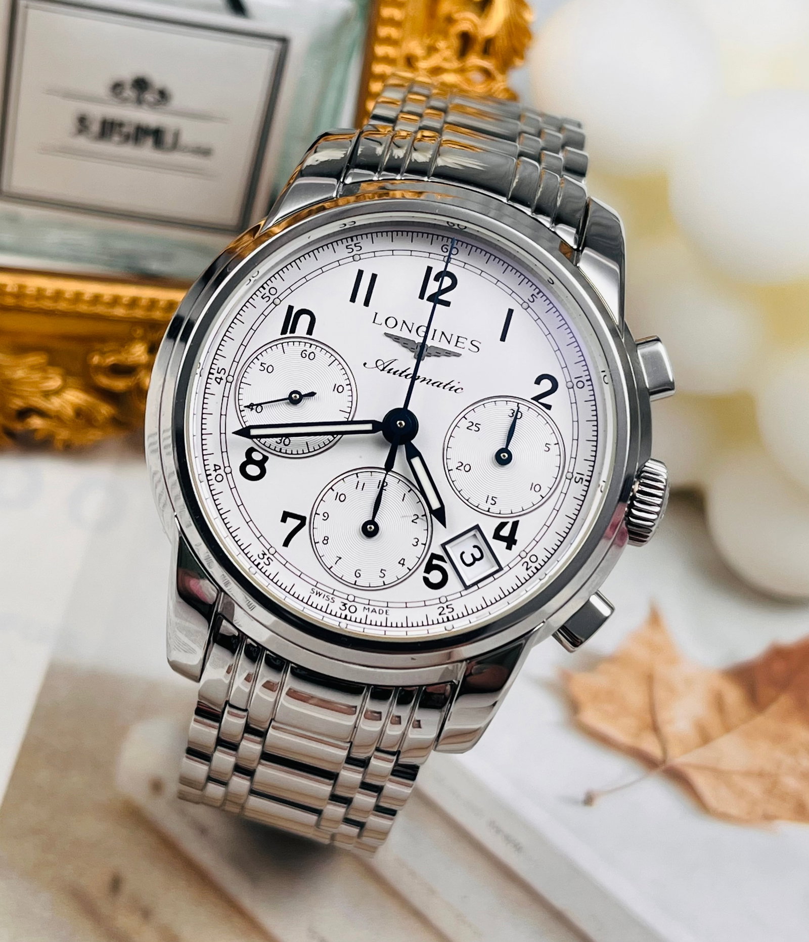 LONGINES CHRONOGRAPH FOR MEN - 8