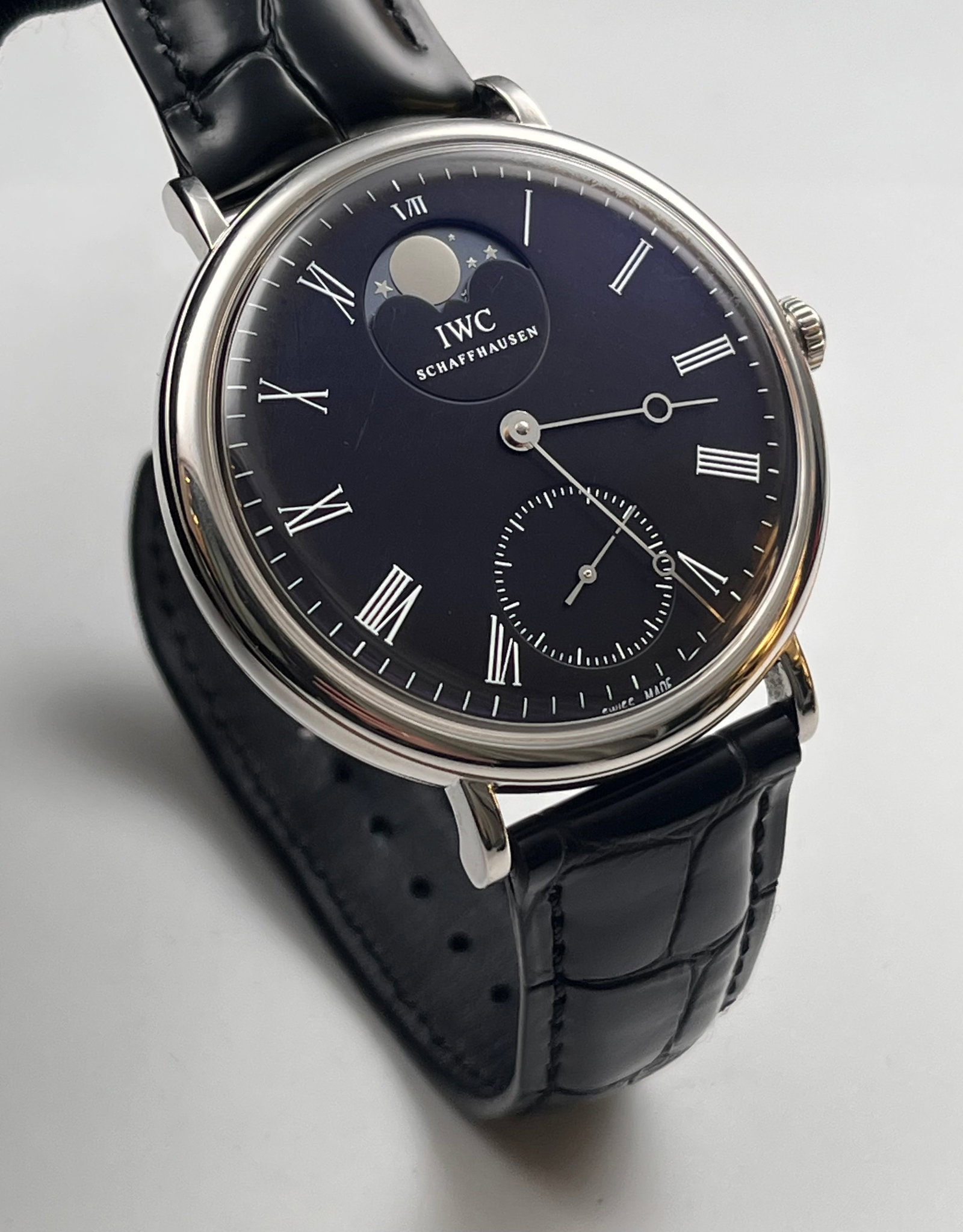 IWC WATCHES: Wall-replica 544801 Movement type: manual mechanical 46mm men's watch 140th anniversary launch of the classic vintage watch