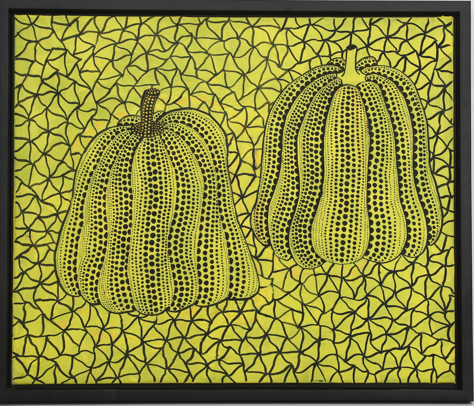 YAYOI KUSAMA (B. 1929), ATTRIBUTED TO, PUMPKIN: H:50cm (19.69in) W:60cm (23.62in) H:55cm (21.65in) W:65cm (25.59in)
