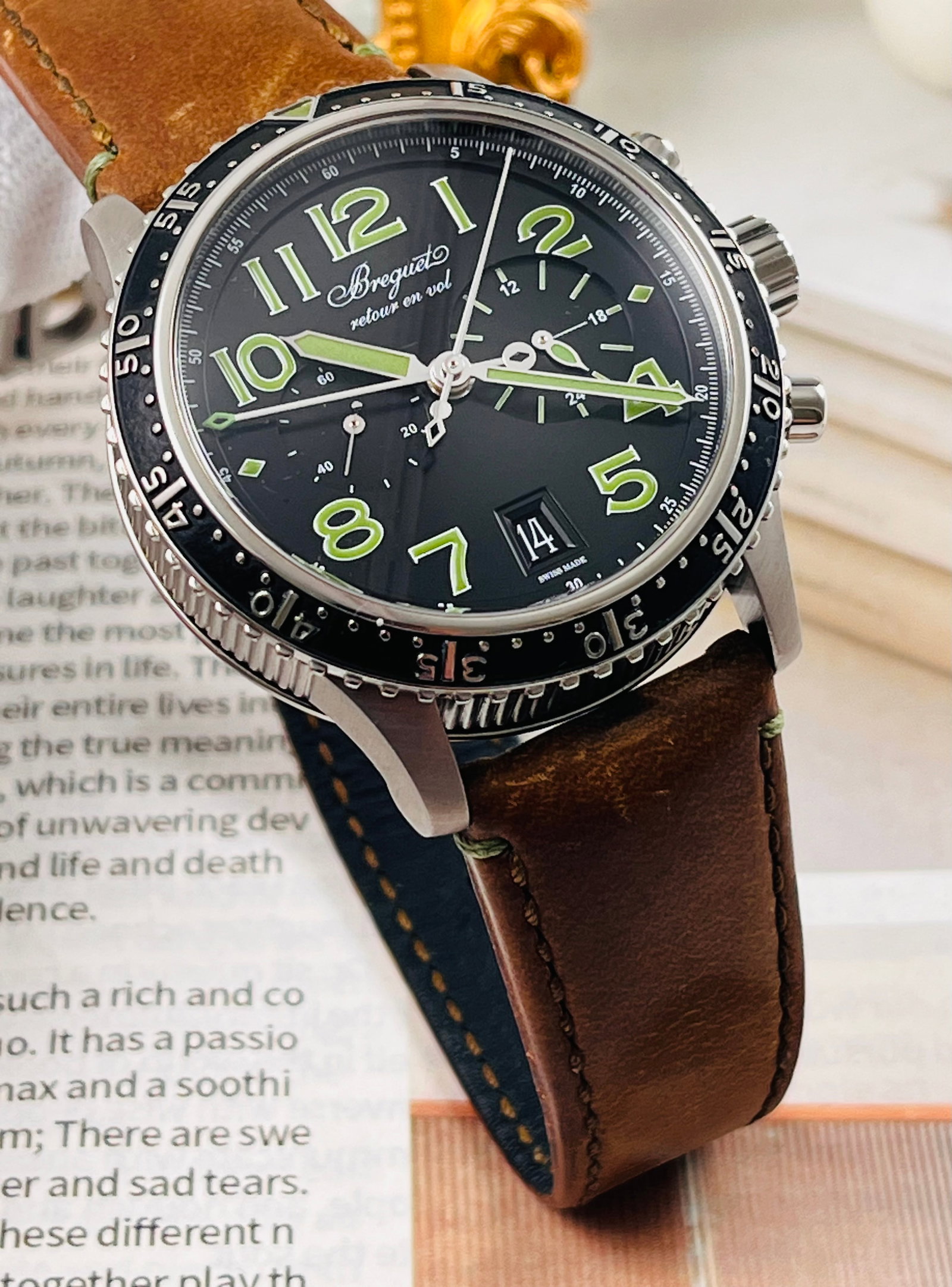 BREGUET TITANIUM CASE WATCH (1 of 8)