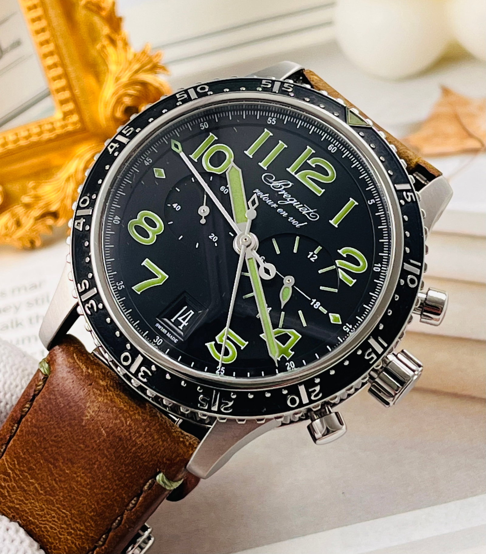 BREGUET TITANIUM CASE WATCH - 2