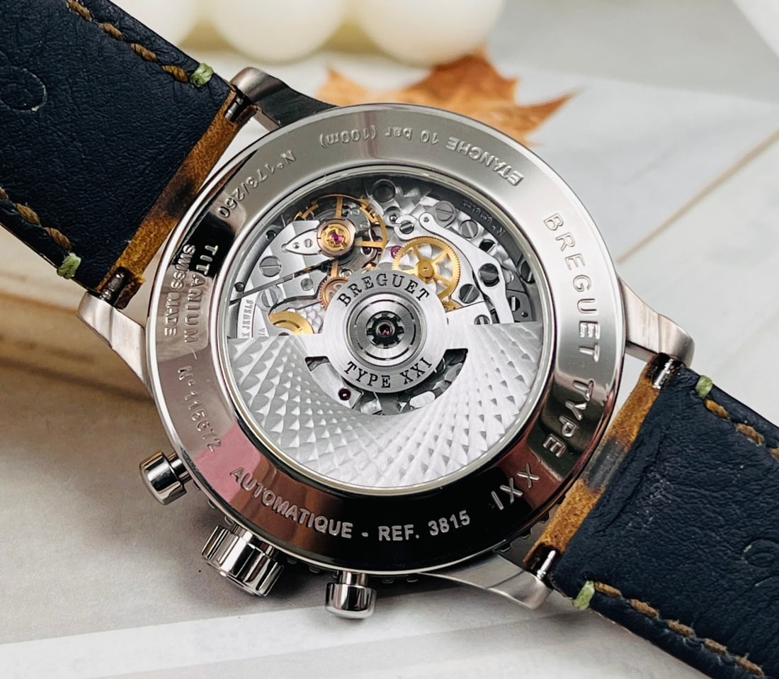 BREGUET TITANIUM CASE WATCH - 3