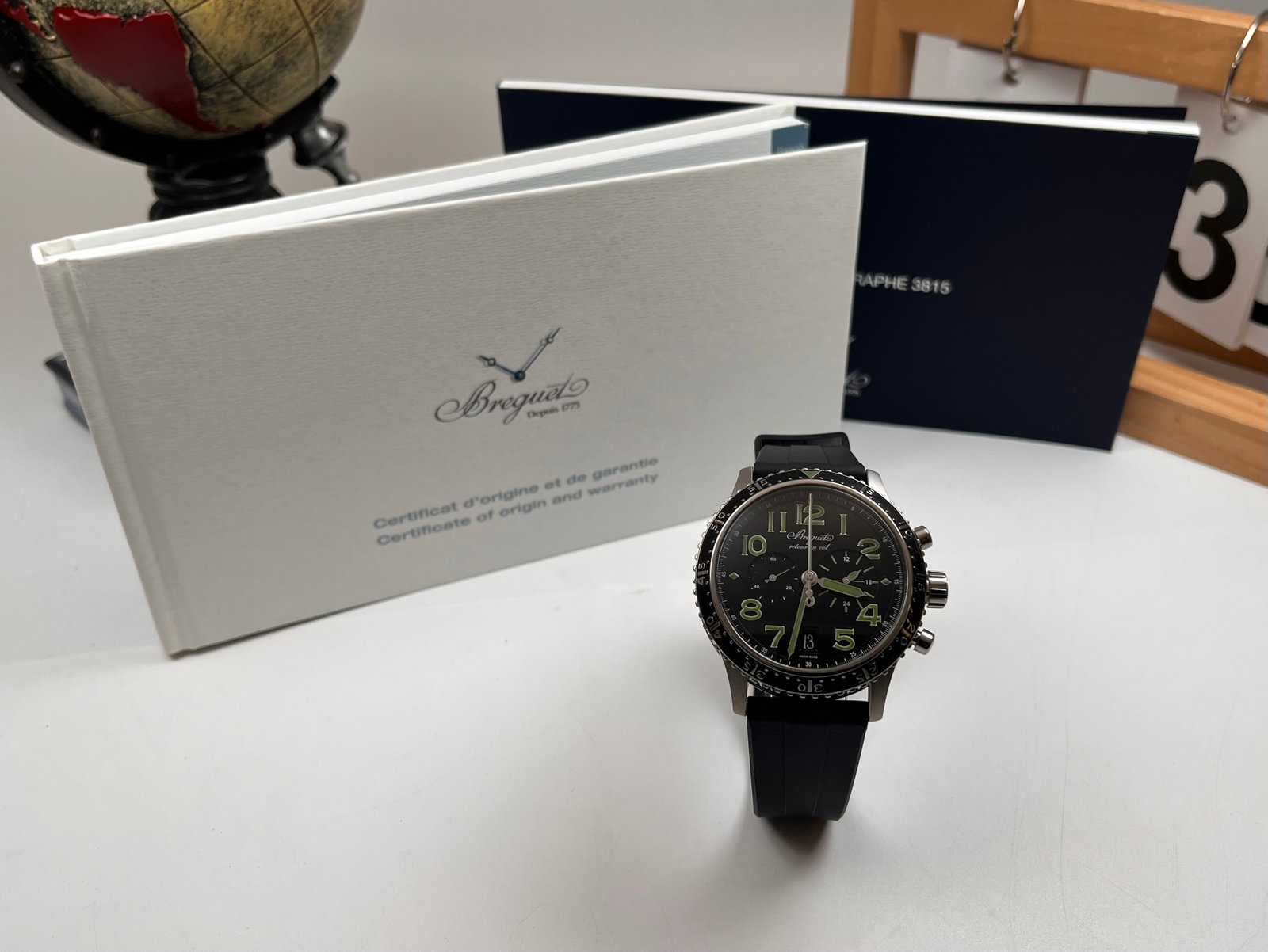 BREGUET TITANIUM CASE WATCH - 4