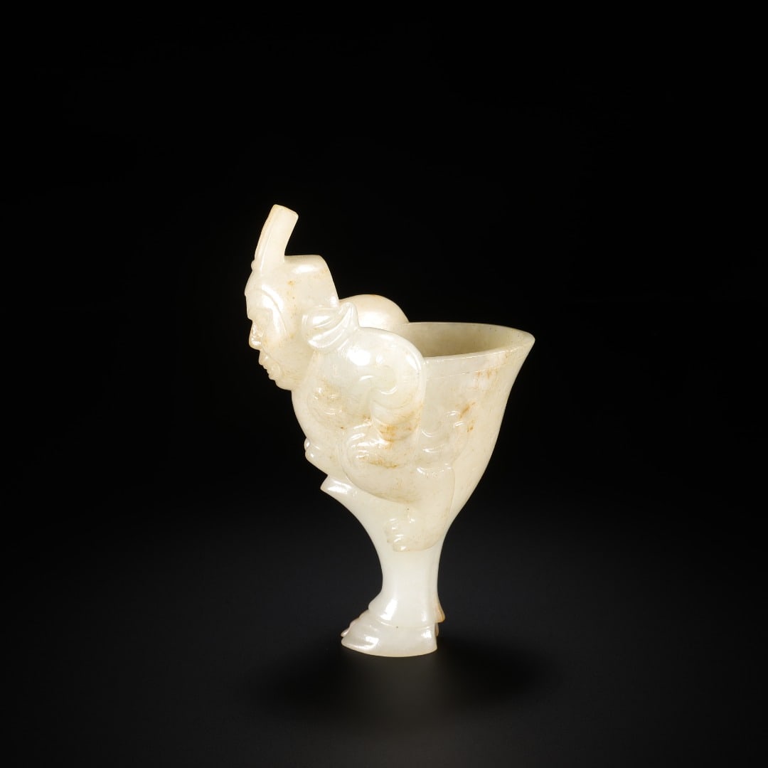 HAN HETIAN JADE FACE CUP - 3