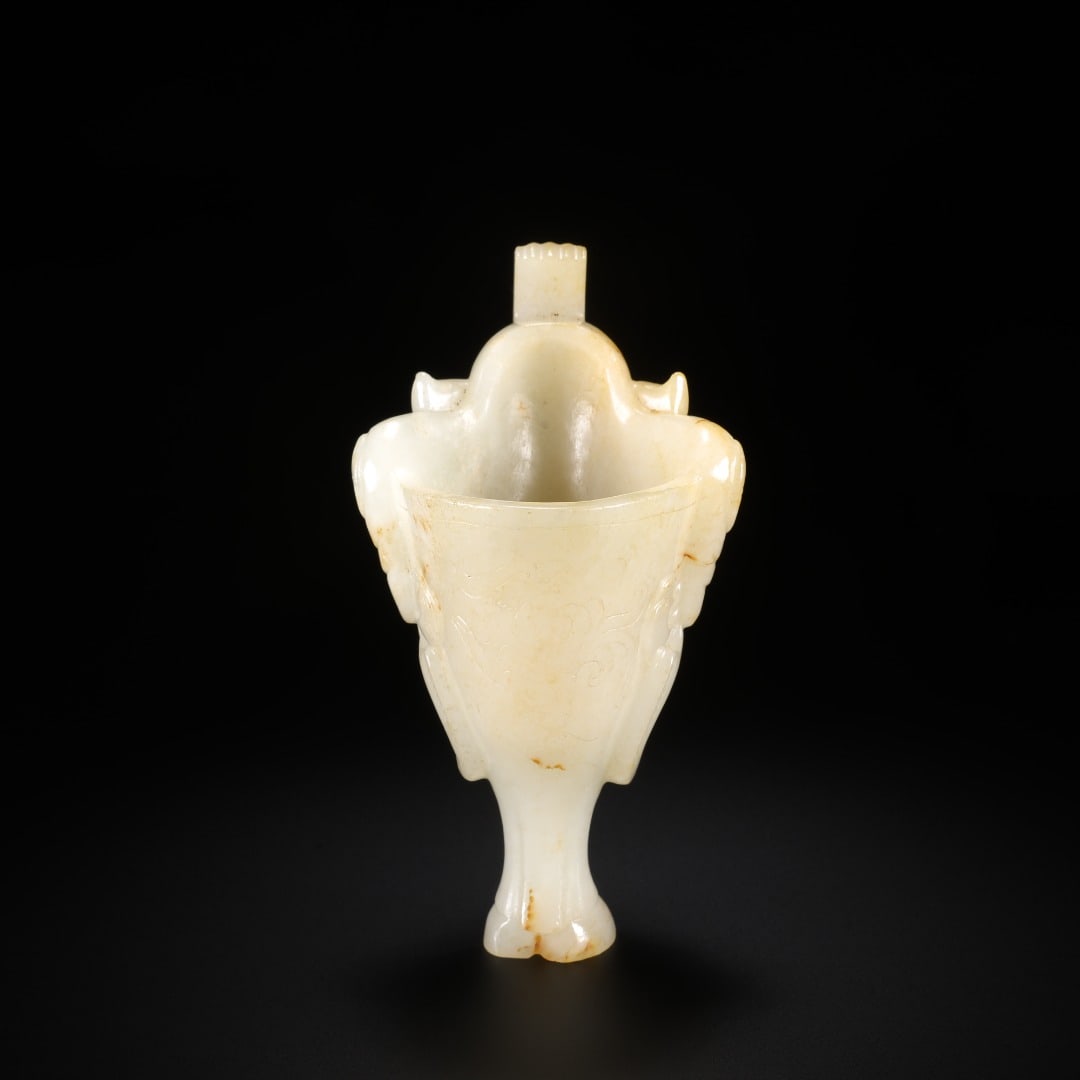 HAN HETIAN JADE FACE CUP - 5