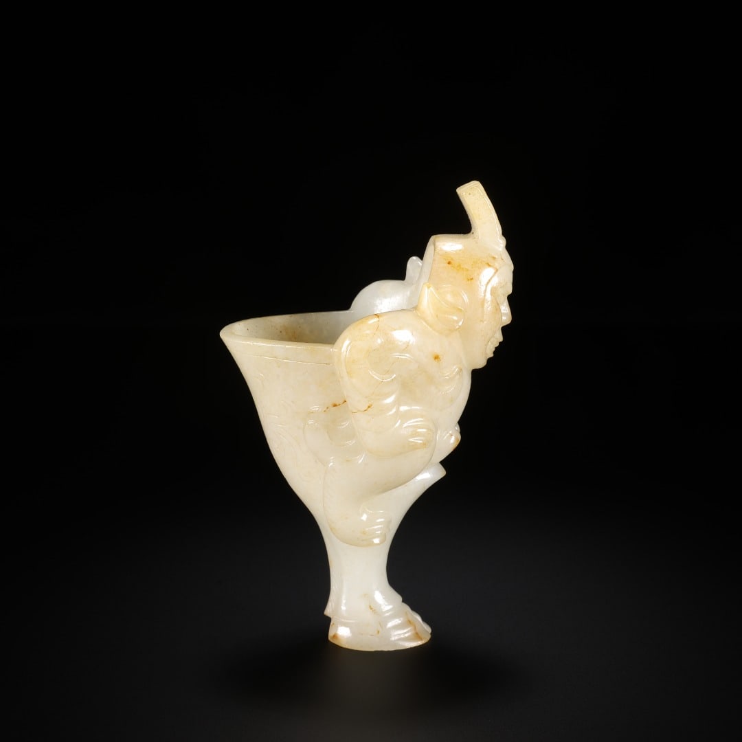 HAN HETIAN JADE FACE CUP - 6