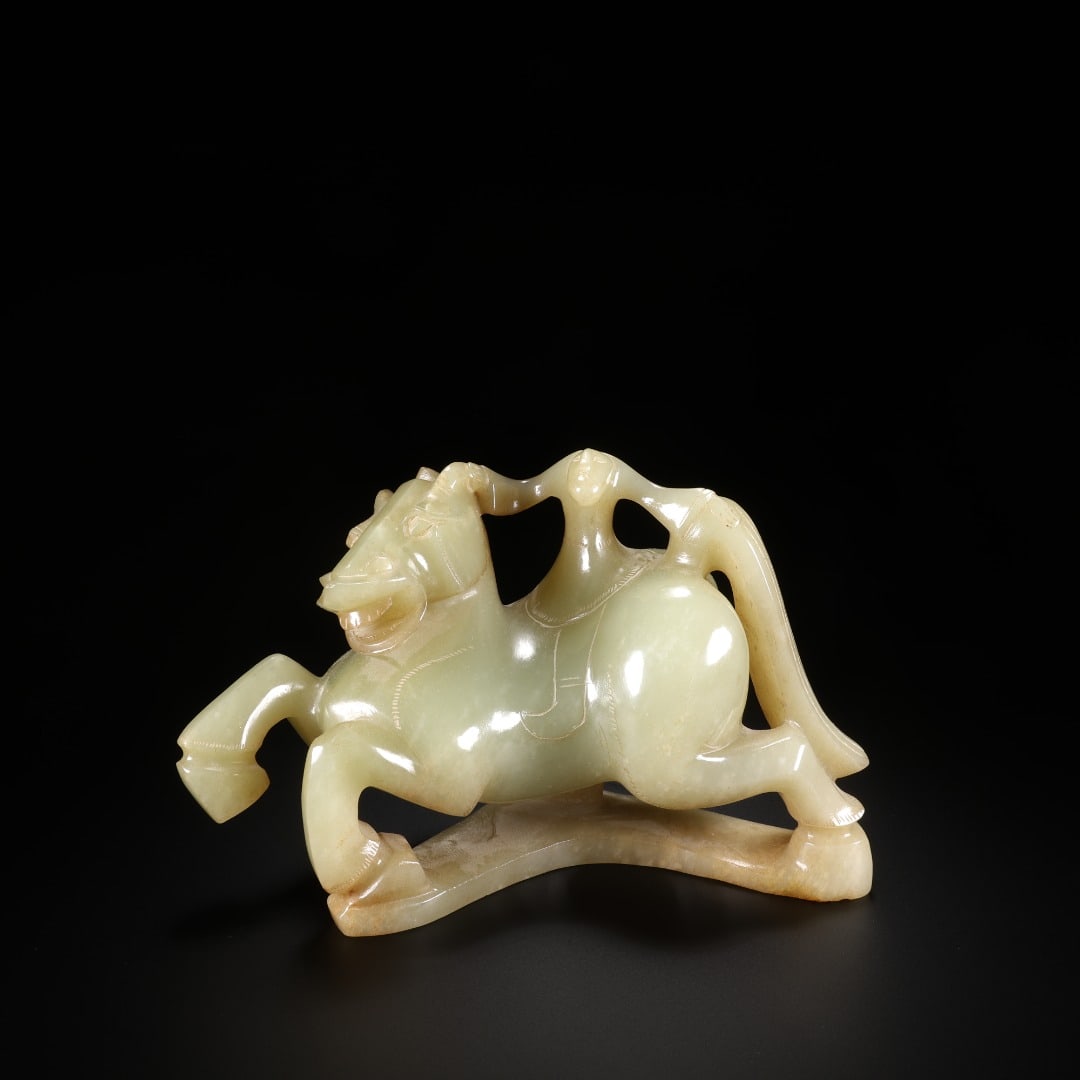 HAN HETIAN JADE HORSEMAN (1 of 9)