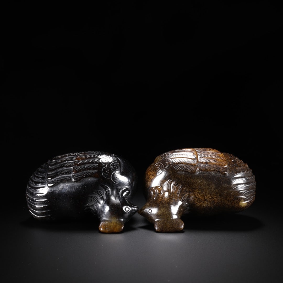 HAN HETIAN JADE MANDARIN DUCKS - 8