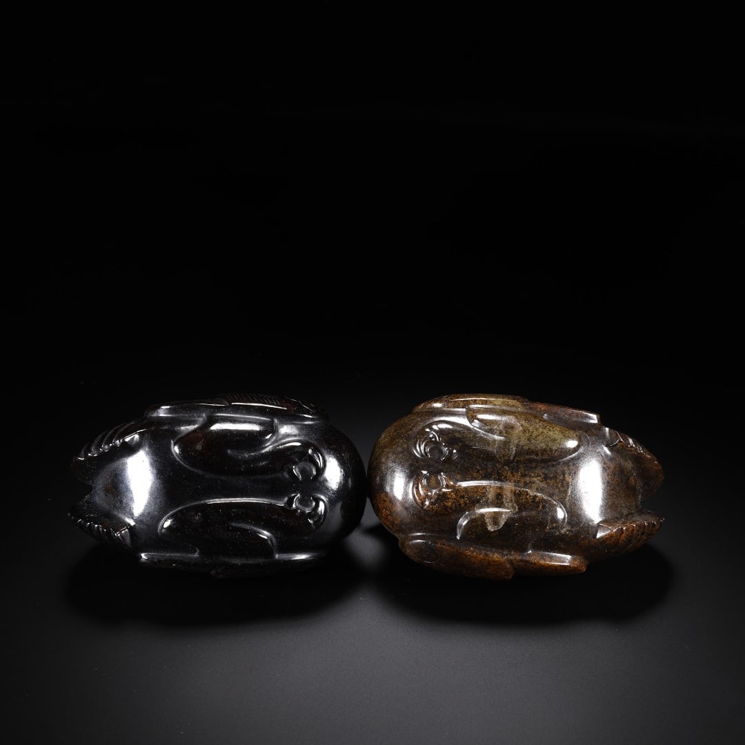 HAN HETIAN JADE MANDARIN DUCKS - 9