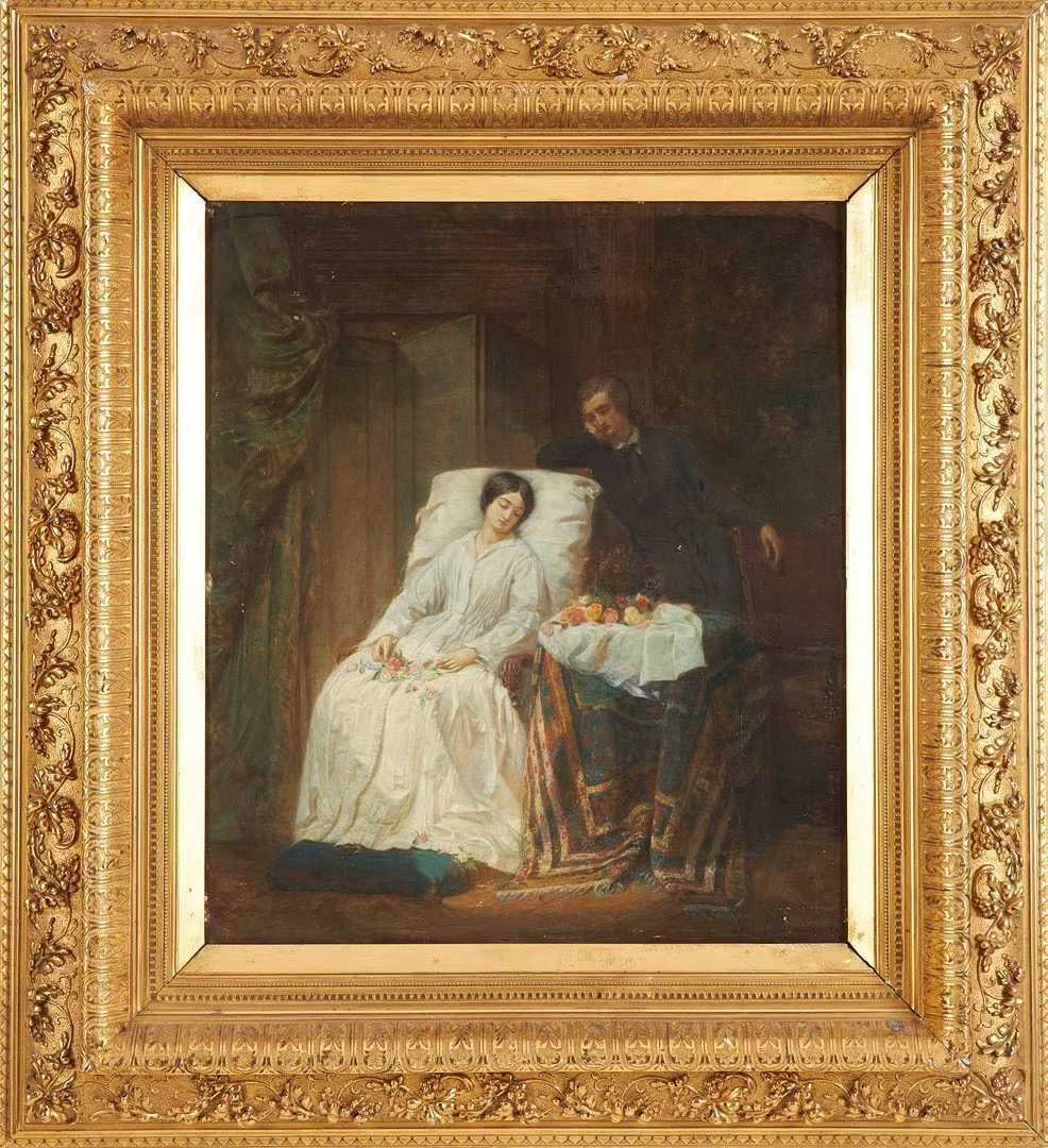 LATE 19TH CENTURY FRENCH FIGURE PAINTING (1 of 4)