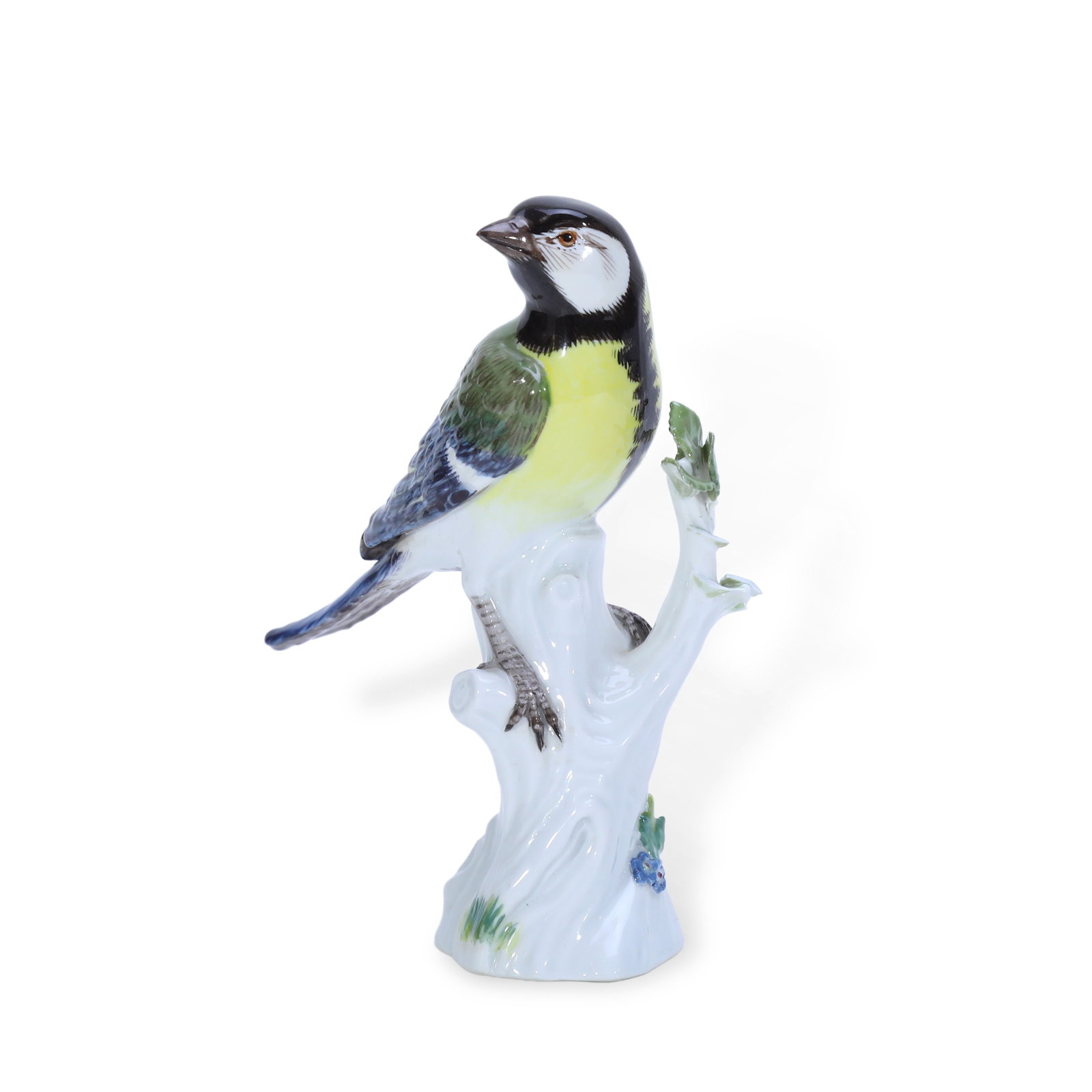 19th Century Meissen Porcelain Figurine of a Great Tit (Kohlmeise) (1 of 6)