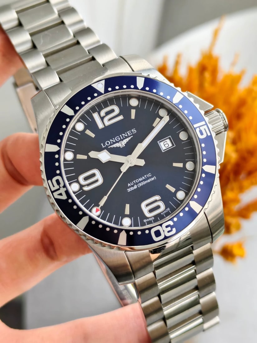 Longines HydroConquest, Ref. L3.841.4.96.6, Men's Wrist-Watch (1 of 7)