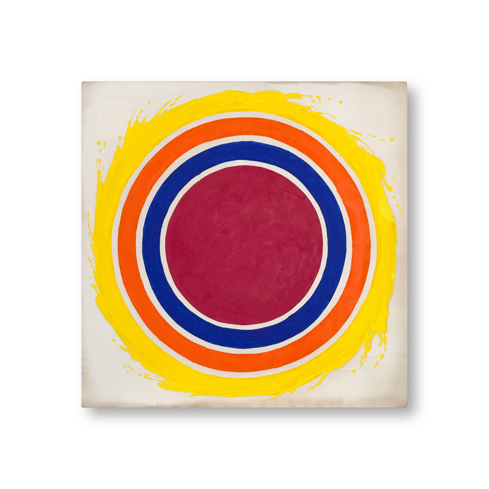 KENNETH NOLAND (1924-2010), ATTRIBUTED TO, ACRYLIC ON CANVAS (1 of 5)