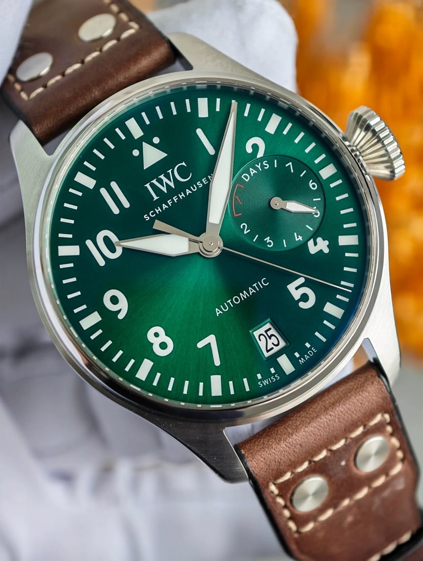 IWC Big-Pilot's-Watch, Ref. IW501015, Men's Wrist-Watch: D:46.2mm