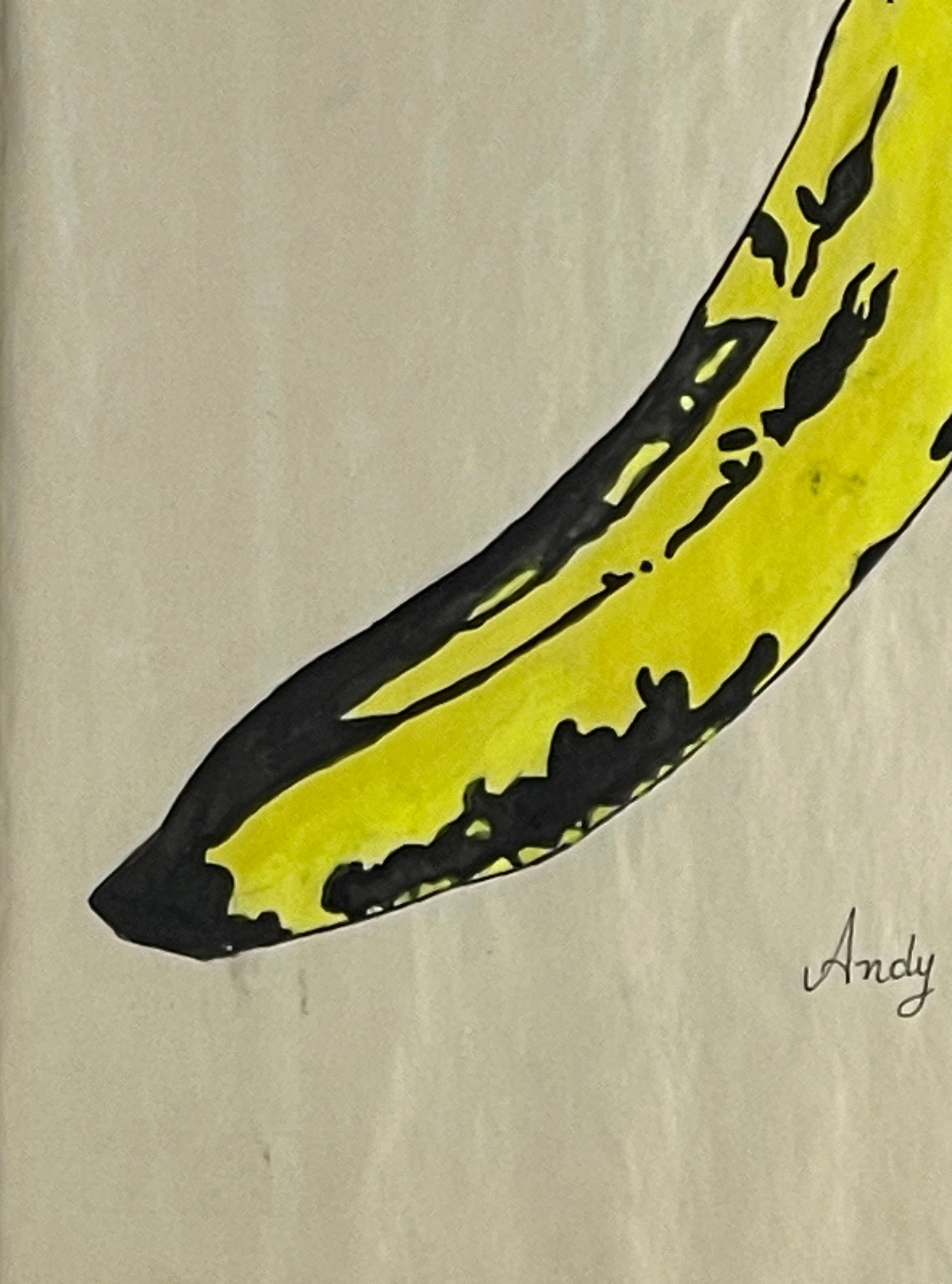 Andy Warhol, "Banana" - 2