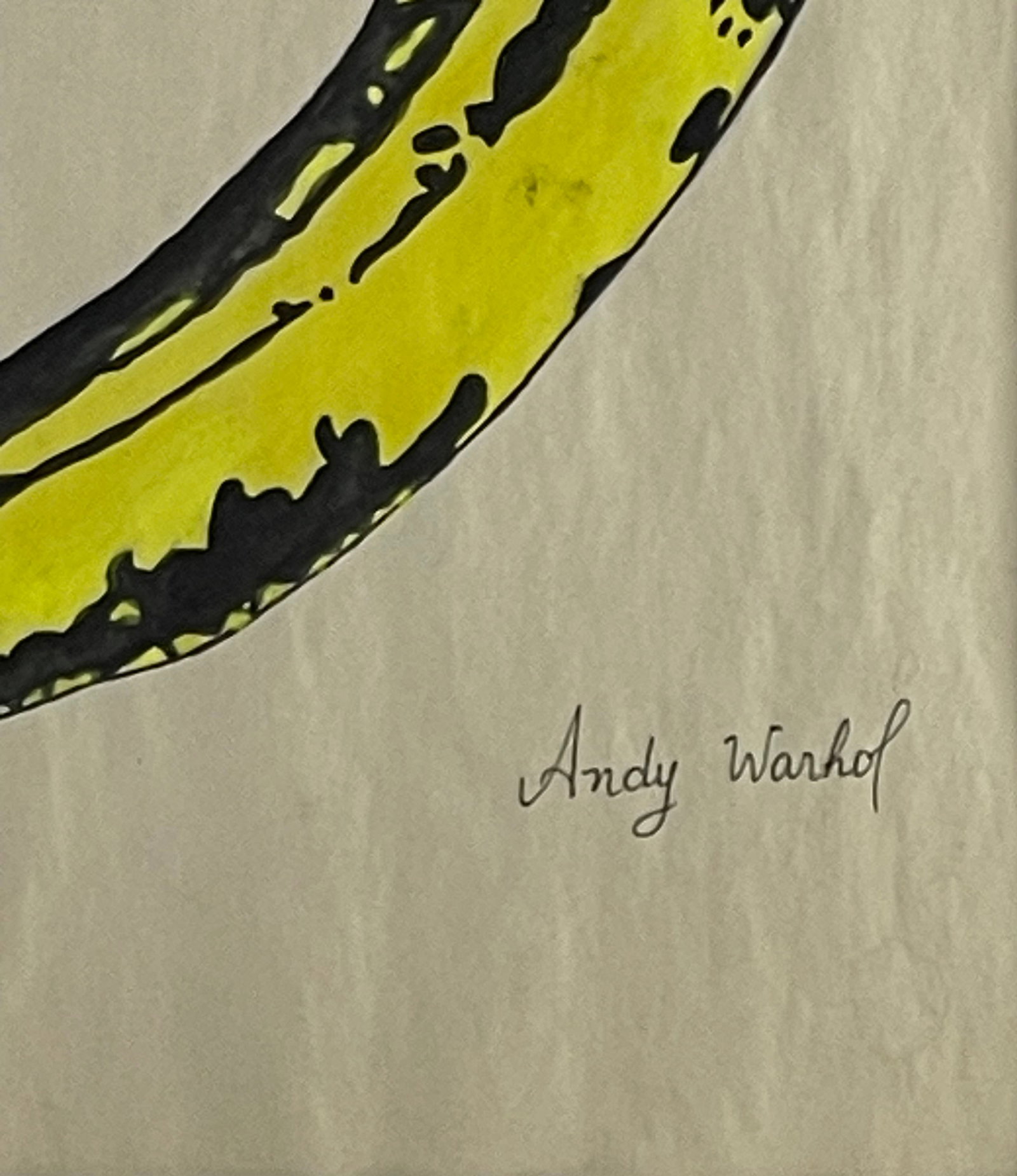 Andy Warhol, "Banana" - 3