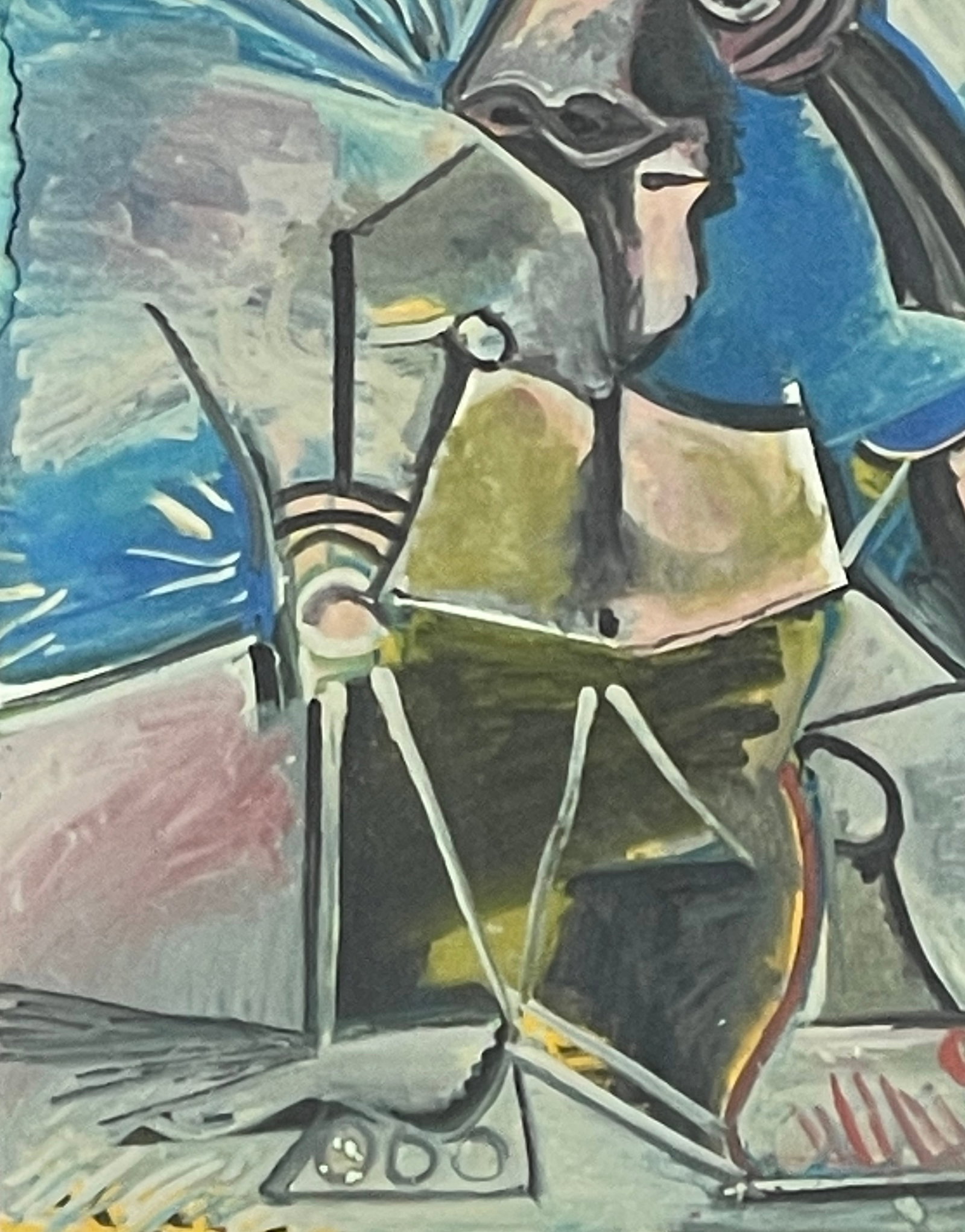 Pablo Picasso, "At Work", Lithograph - 3