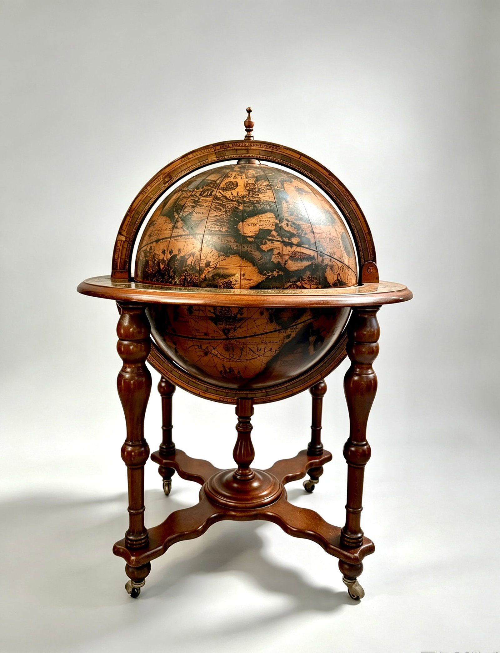 Italian Zoffoli Vintage Globe Bar (1 of 20)