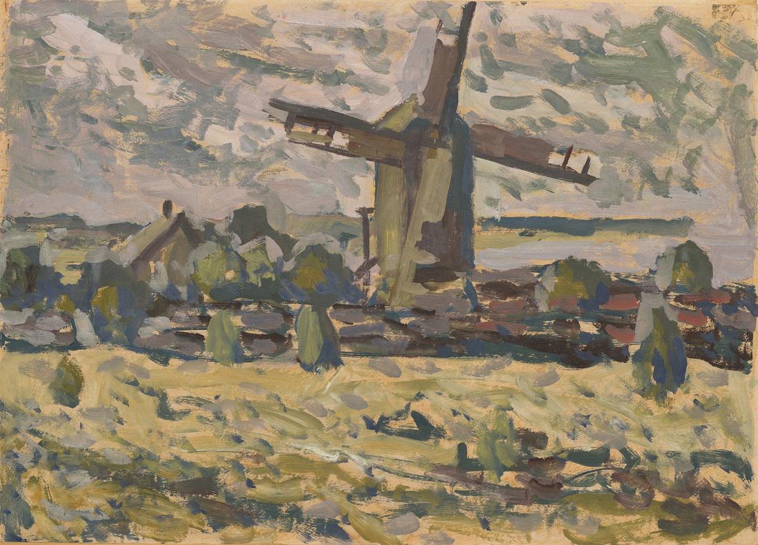 Alfred Kongo (Estonian 1906 - 1990) Atla motiiv (1 of 7)