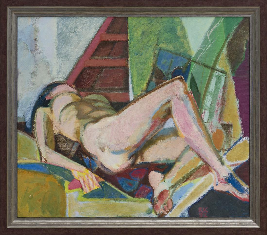 Raivo Korstnik  (Estonian 1932 - 1992) Lamav akt (1 of 6)