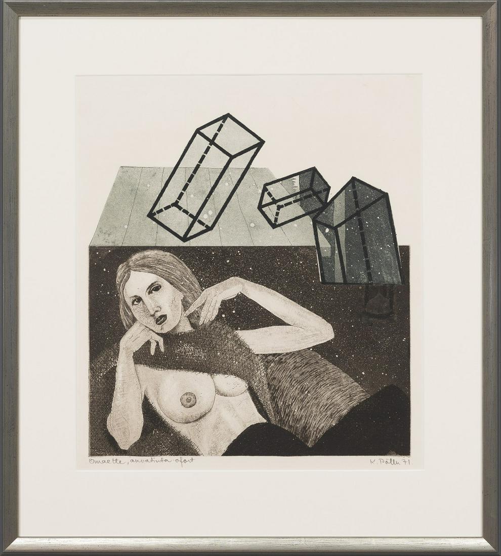 Kalju Põllu  (Estonian 1934 - 2010) Omaette (1 of 5)