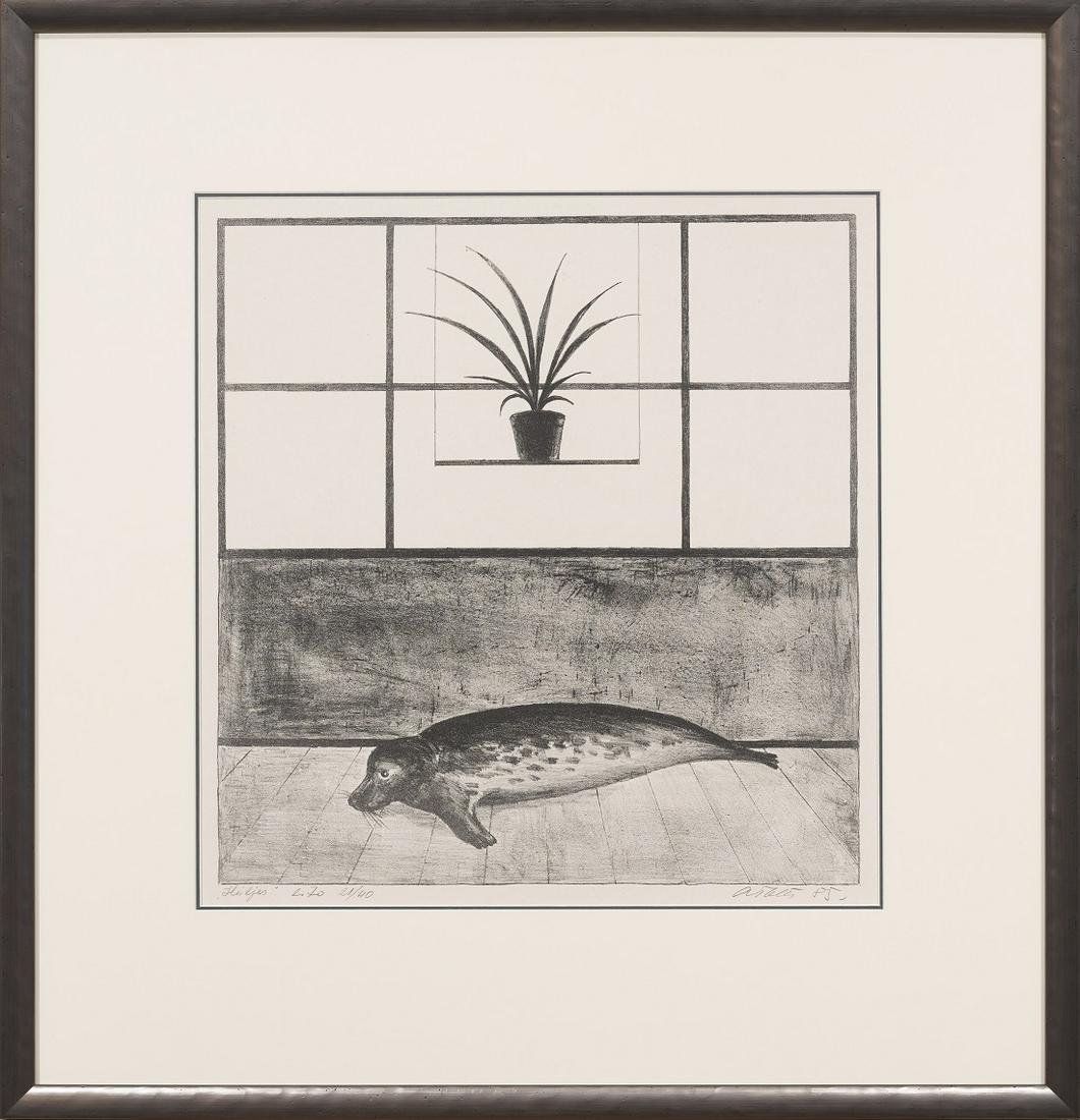 Andres Tolts  (Estonian 1949 - 2014) Hüljes (1 of 8)