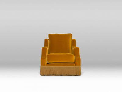 Atlanta Chair - Velvet, Acorn