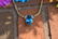 GIANT Blue Topaz Custom Handmade Necklace - 3