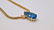 GIANT Blue Topaz Custom Handmade Necklace - 5