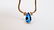 GIANT Blue Topaz Custom Handmade Necklace - 7