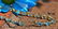 Sparkling Blue Topaz and Diamond Tennis Bracelet - 3