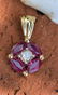 Adorable Marquis Ruby and Diamond Pendant