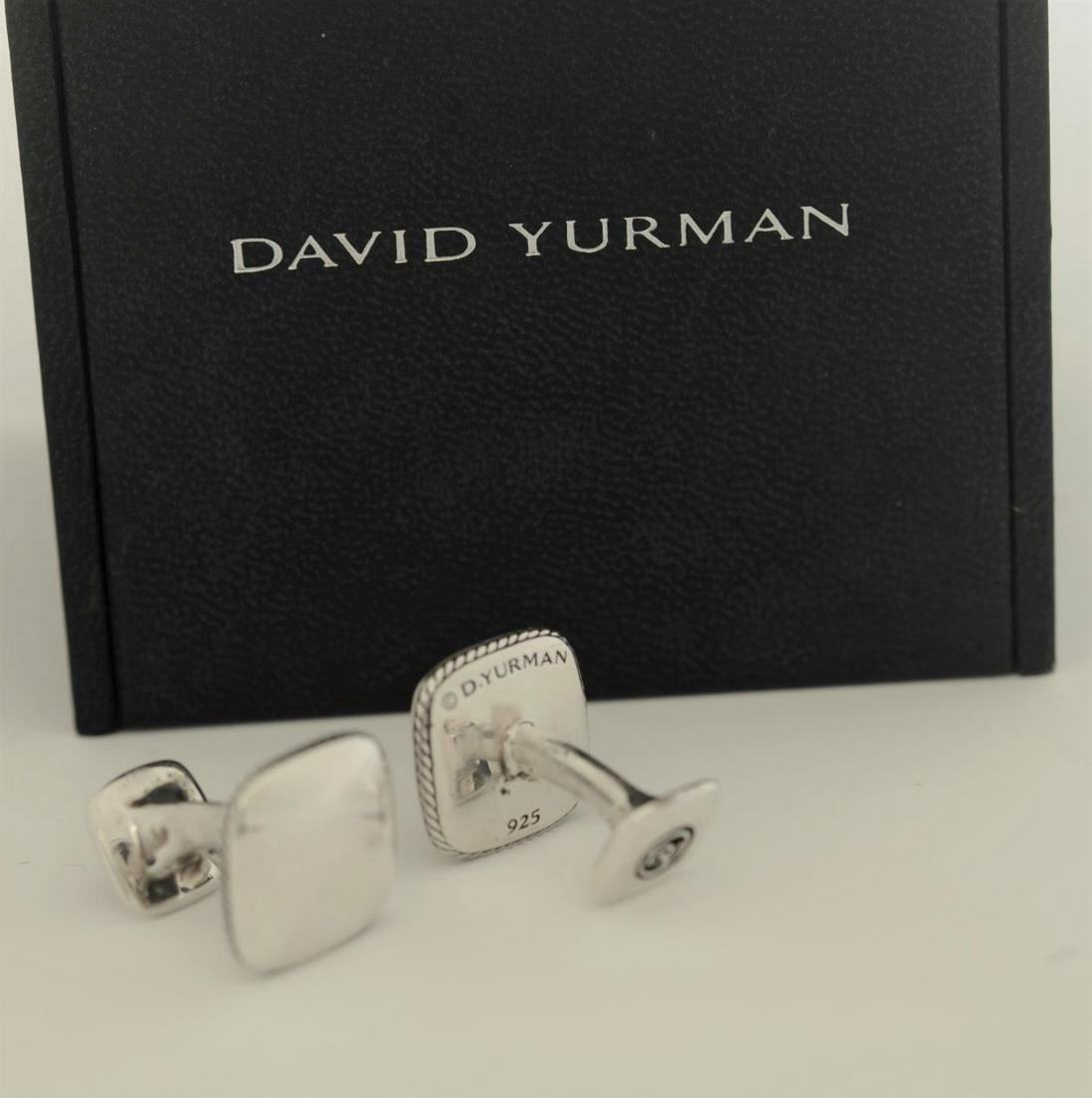 David Yurman Streamline Sterling Silver Cufflinks (1 of 3)