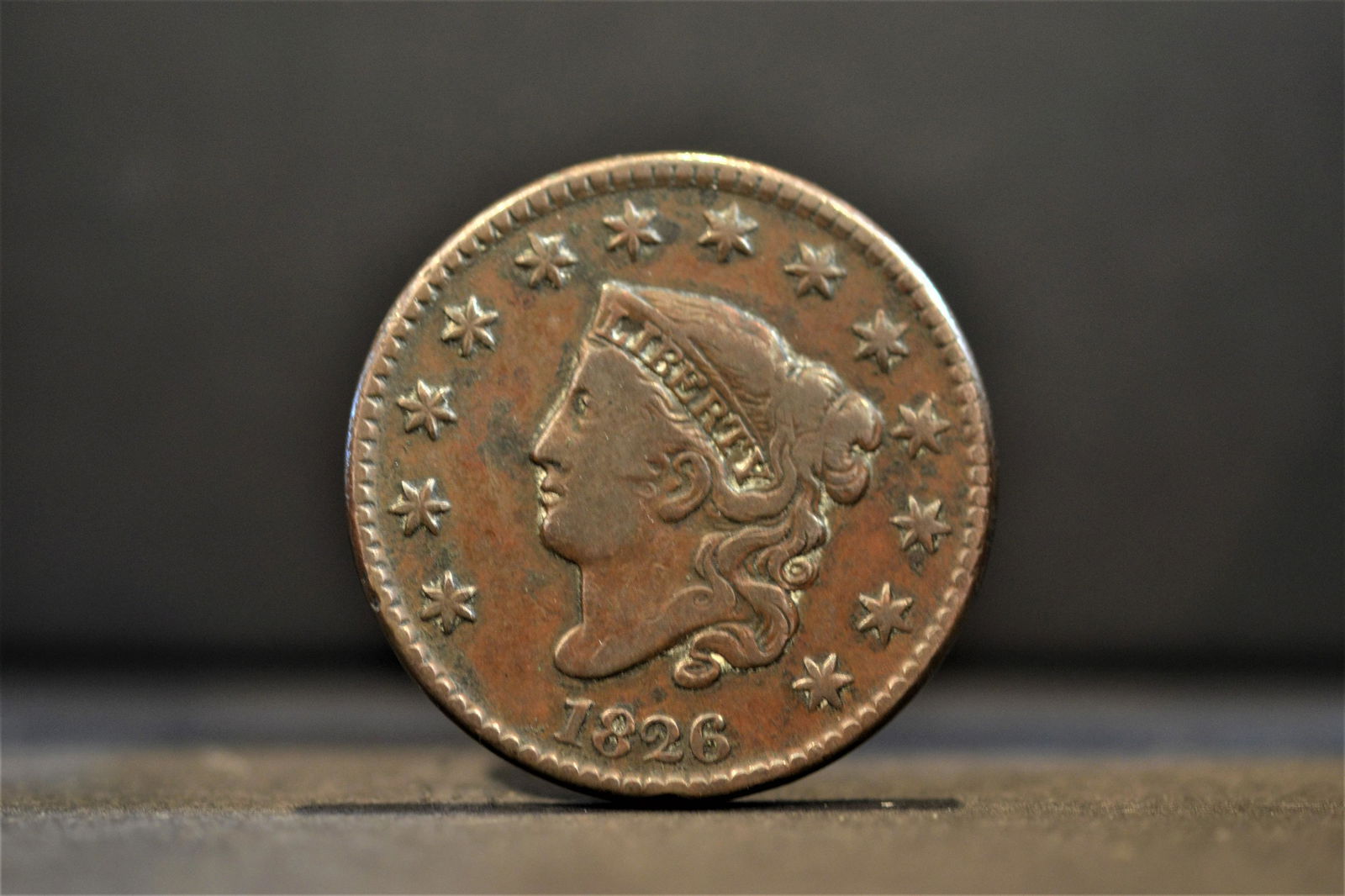 1826-P Large Cent (1 of 2)