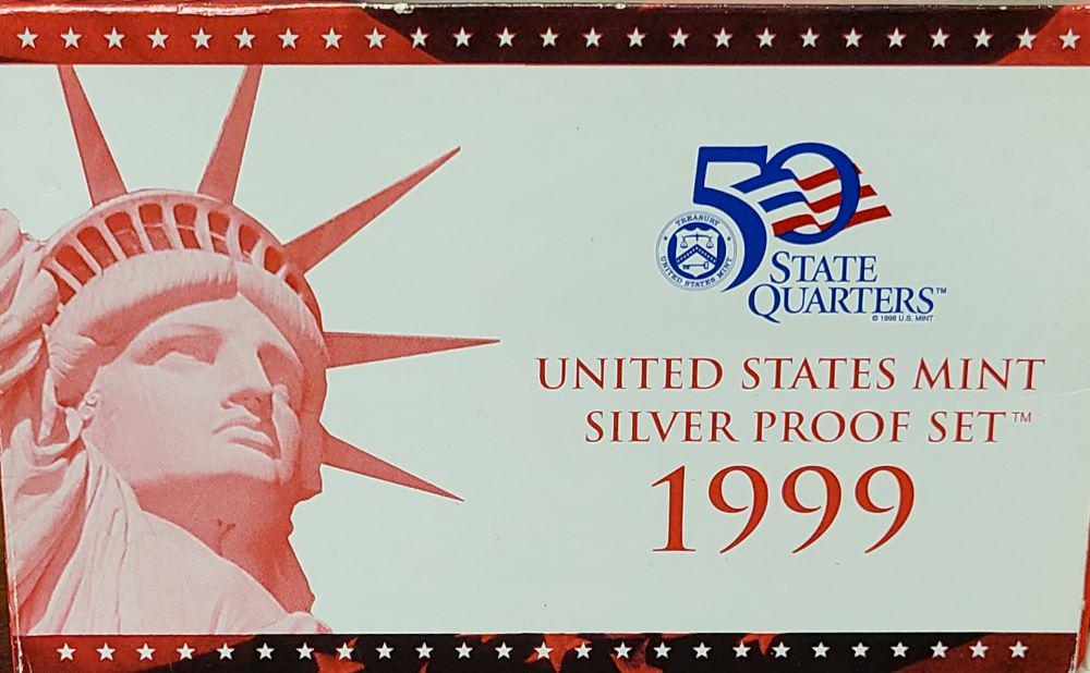 1999 US Silver Proof Set (1 of 6)
