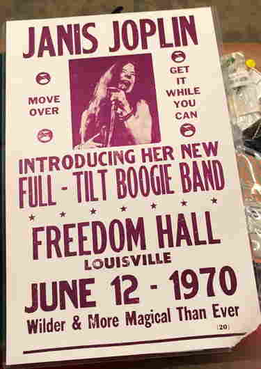 Janis Joplin Concert Poster 1970 May 16 The Shop With No Name In New York Janis Joplin Concert Poster 1970 May 16 The Shop With No Name In New York