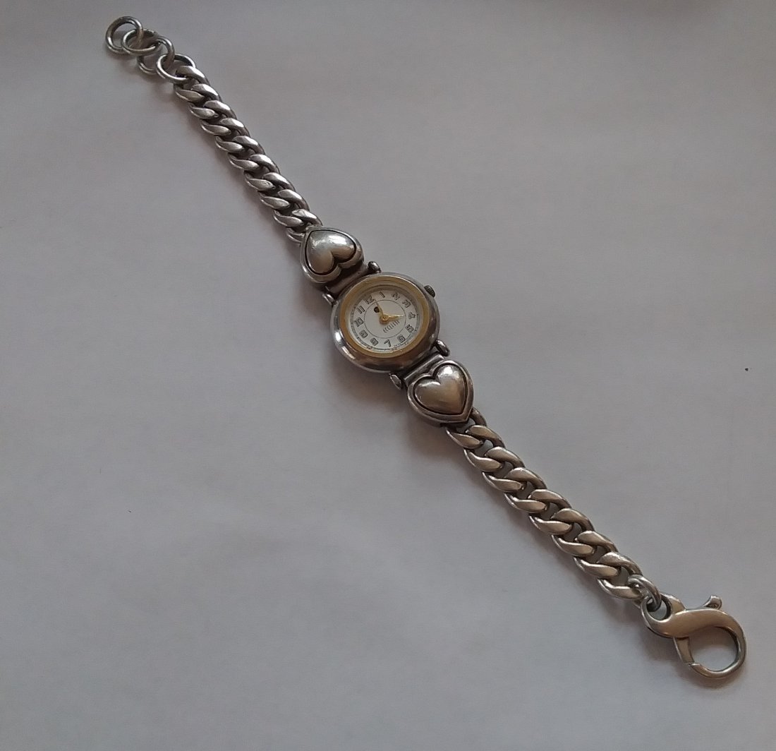 Solid Sterling silver ECCLISSI Watch bracelet band (1 of 5)