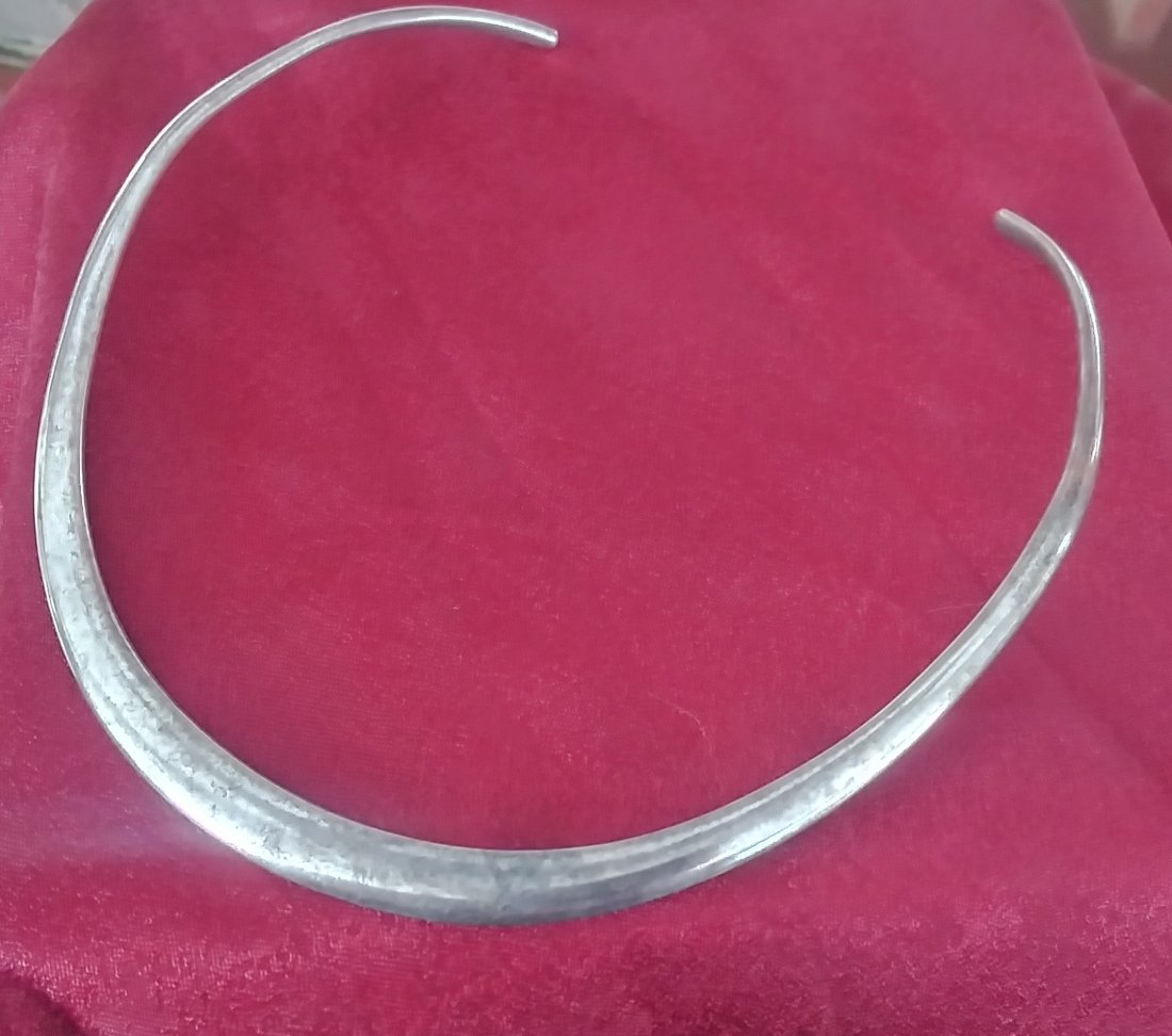 Sterling silver Tiffany and Company Cuff Necklace (1 of 3)