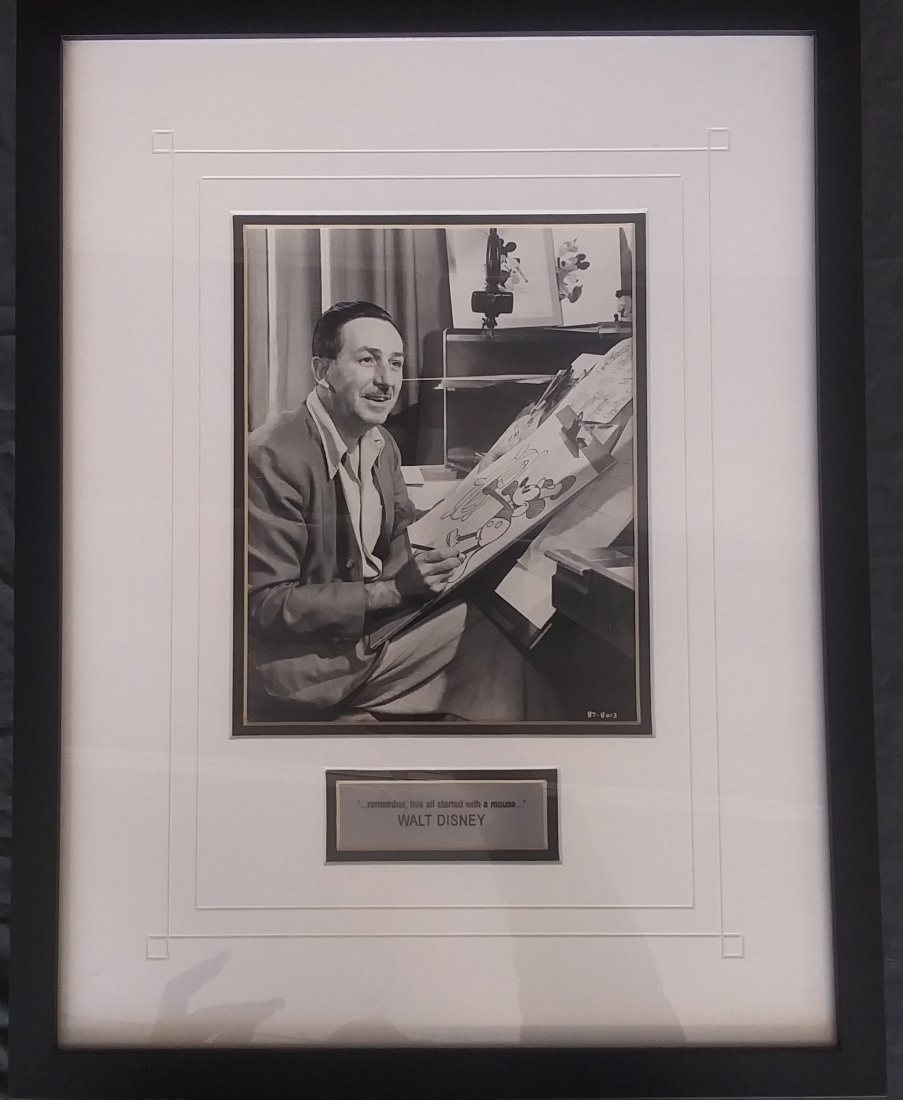 Walt Disney framed Gallery print No. 798/7,500 (1 of 5)